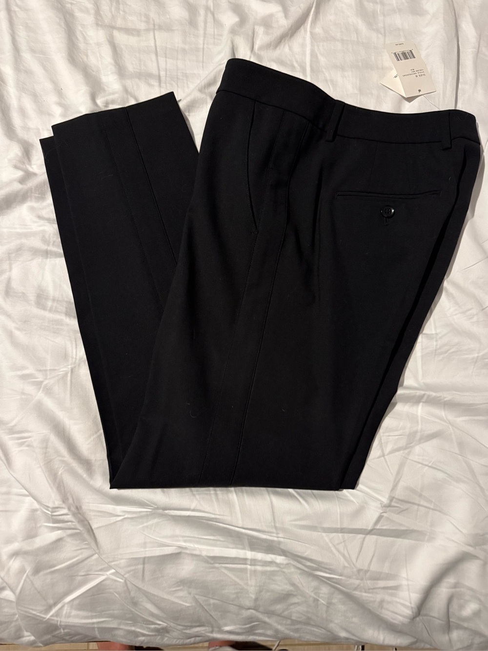 Vince Women Black Dress Pants - Classic Tailored Fit Trousers New